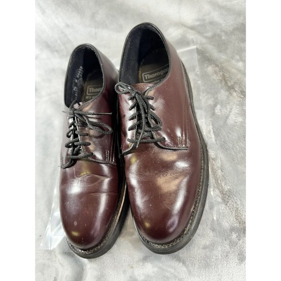 thorogood mens shoes size 7W vibram brown leather shoes - Picture 14 of 16